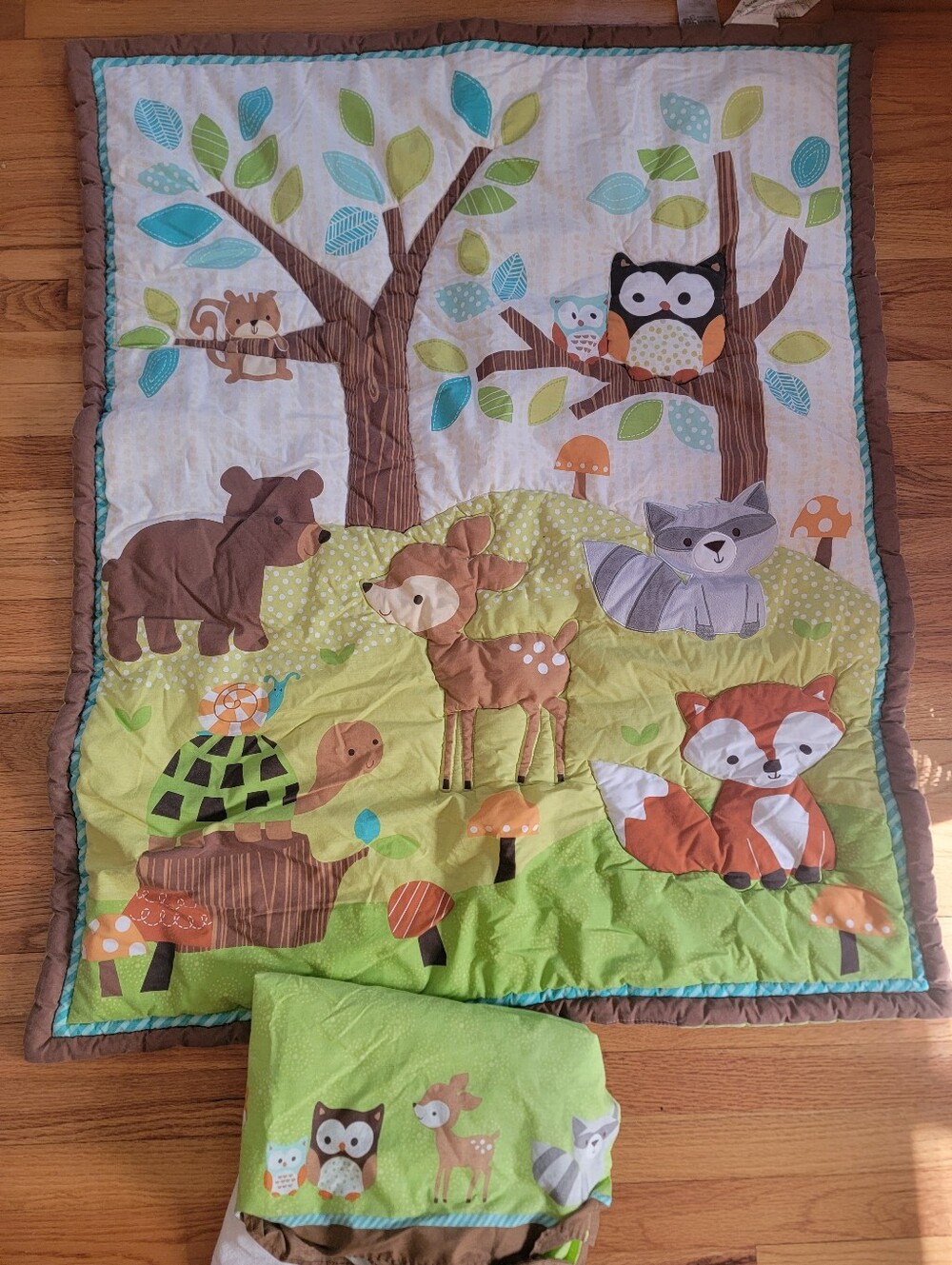 Lambs & Ivy Woodland Friends Crib Bedding